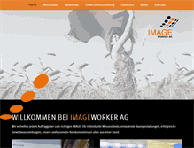 Tablet Screenshot of imageworker.ch